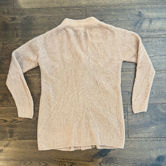 Everlane The Oversized Alpaca Cardigan Camel Tan XXS - Picture 4 of 6